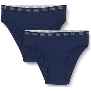 DIM - Skin Care - Slips - Marineblauw - Katoen - Set van 2