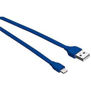 Trust Urban Lightning-kabel (1 m) voor het opladen en synchroniseren van iPhone en iPad, blauw