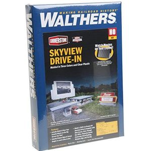 Walthers Cornerstone 933-3478 - Autobioscoop Skyview, gebouwen