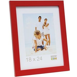 Deknudt Fotolijst, hout, rood, 30 x 45 cm