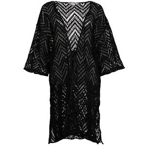 ESPRIT Accessoires Dames 043EA1Q312 tuniek shirt, 001/BLACK, normaal, 001/Black, S