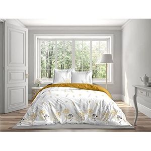 Beddengoedset - French Chic - Dekbedovertrek 240 x 220 cm - 2 Kussenslopen 63 x 63 cm - 100% Katoen