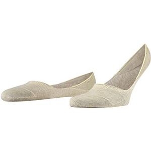 FALKE Heren Liner Sokken Step Medium Cut Box M IN Katoen Onzichtbar Eenkleurig 1 Paar, Beige (Sand Melange 4650) nieuw - milieuvriendelijk, 47-48