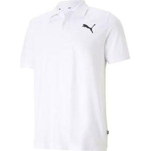 PUMA teamLIGA Sideline Polo Jr uniseks-kind PUMA Teamliga Sideline Polo Jr Shirt voor kinderen, uniseks, Puma Wit-Puma Zwart, 152