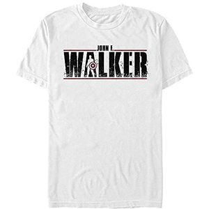 Marvel The Falcon and the Winter Soldier - Walker Painted Unisex Crew neck T-Shirt White 2XL