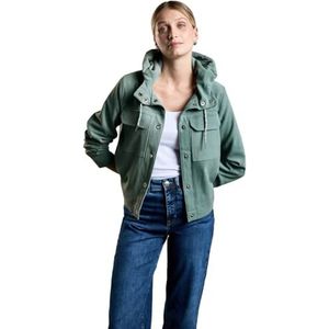 Street One - Kort Jack - Groen - Dames - Met Capuchon