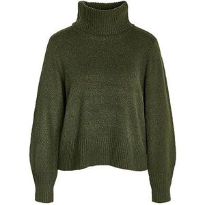 Noisy may Gebreide damestrui met polokraag, Combu Green, L