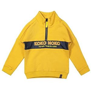 Koko Noko Jongens sweater, oker, 12 Maanden