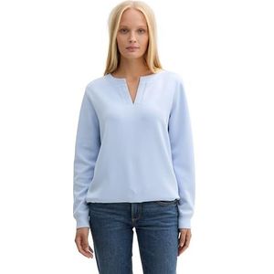 TOM TAILOR Sweatshirt voor dames, 11270 - Kentucky Blue, M
