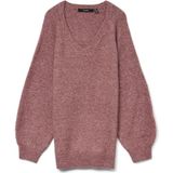 Vmleaf - Pullover - V-Hals - Lange Mouwen - Oversized Fit