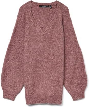 Vmleaf - Pullover - V-Hals - Lange Mouwen - Oversized Fit