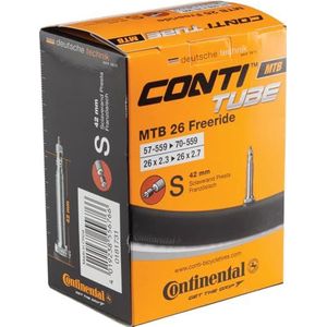 Continental Slang MTB 26 Freeride SV 40 fietsbinnenband, zwart, (62/70-559)