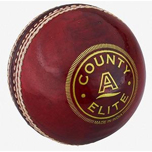 Readers Unisex's County Elite Cricket bal, Rood, Heren