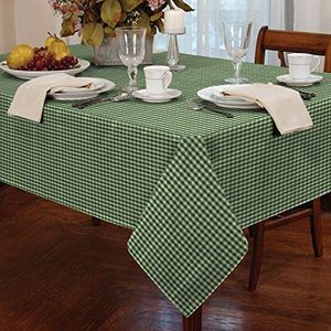 Alan Symonds tafelkleed Gingham groen 54x72