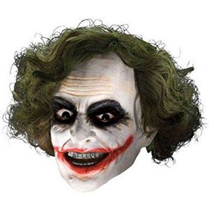 Rubie's 4526NS Officiële De Joker Clown Masker met Haar, Volwassenen, One Size