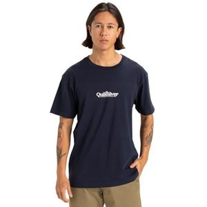 Quiksilver Fineline SS T-shirt voor heren, Donkere marine., M