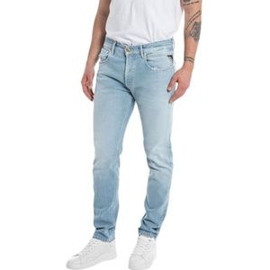 Replay Heren Jeans Willbi Regular Fit, Superlight Blue 011 (blauw), 28W / 30L, Superlight Blue 011, 28W x 30L