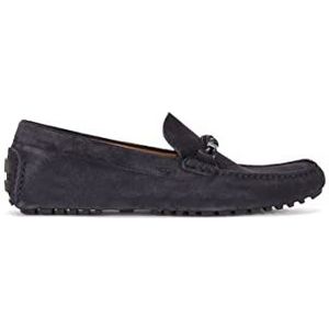 BOSS Heren Driver_Mocc_sdbd mocassin, Dark Blue401, 46 EU