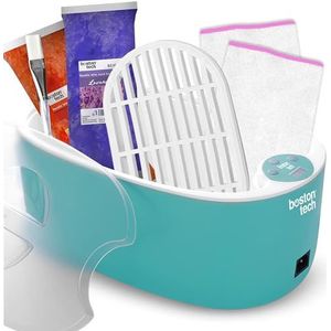 Paraffineverwarming voor handen en voeten, snelle opwarming, voor thermotherapie bij spierpijn, artritis en artrose, activeert de doorbloeding, 5 liter, model BE108