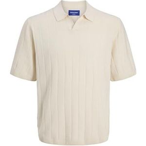 JACK & JONES Heren poloshirt effen poloshirt, sea salt, XL