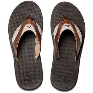 Reef - Leather Fanning - Teensandalen - Waterbestendig Leer - Flesopener