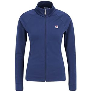 FILA Benidorm Track Jacket voor dames, medieval blue, XS, medieval blue, XS