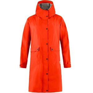 Fjällräven - Vardag Rain Parka - Jas - Flame Orange - Waterdicht