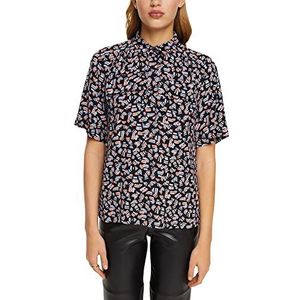 ESPRIT Dames 013EE1F305 blouse, 003/BLACK 3, XXS, 003/Black 3, XXS