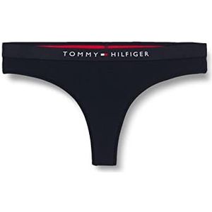 Tommy Hilfiger Thongs voor dames, Blauw (Woestijnhemel), XS