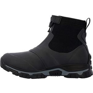 Muck Boots Apex Mid Zip Regenlaars voor heren, Zwart Donker Schaduw, 44.5 EU