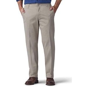 Lee Heren Performance Series Extreme Comfort Straight Fit Pantperformance Broek, Kiezelsteen, 36W / 30L