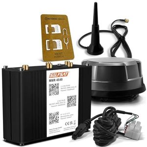 SELFSAT - MWR 4540 - WLAN-router - Zwart - Tot 300 Mbps - Inclusief Panorama Antenne