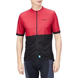 SHIMANO Element S.S. Jersey tricot voor volwassenen, uniseks, meerkleurig (meerkleurig), eenheidsmaat