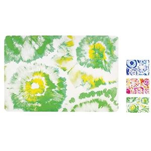 Home Tie&Bright Set van 6 placemats van kunststof, verschillende decoraties, 30 x 45 cm