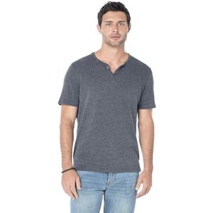 Lucky Brand Men's Burnout Notch Neck Tee