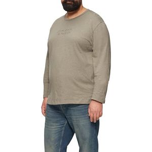 s.Oliver - Longsleeve - Gevlekt - Zachte Jersey - Ronde Hals