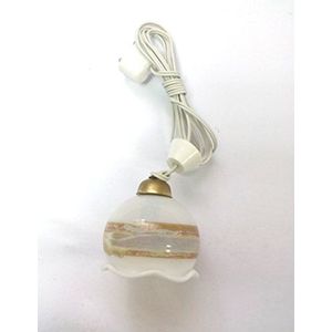 Rulke Rulke010550 hanglamp met miniatuurglas, klein, meerkleurig