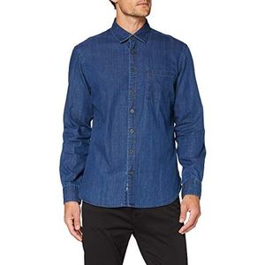 camel active Herenoverhemd, blauw, M