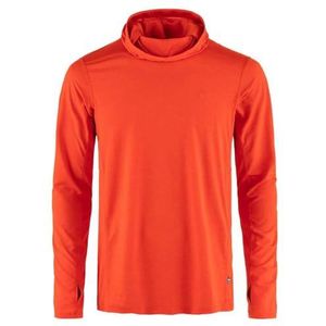 Fjällräven Abisko Sun-Hoodie M T-shirt voor heren, vlammen oranje, XL