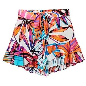 Desigual - Regular Fit - Bikinitop - Tropisch Patroon - Katoen