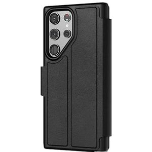 tech21 EvoLite Wallet Case voor Galaxy S23 Ultra - Portemonneehouder met 3 kaartsleuven, Zwart