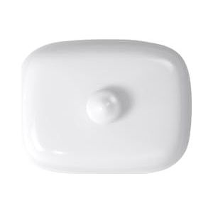 Villeroy & Boch Royal botervloot bovendeel, premium bone porselein, wit, 1 stuk