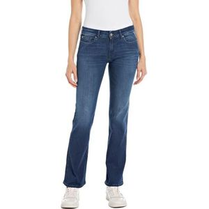 Replay Dames Jeans New Luz Skinny-Fit, Medium Blue 009, 23W / 30L