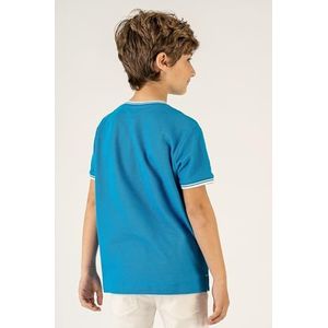 Charanga Poloshirt voor jongens, van katoen, piqué, 100% katoen, Blauw., 11 Jaren
