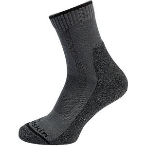 Jack Wolfskin Hike Func Sock Low C Trekkingsokken, grijs, 41-43 unisex volwassenen, Grijs