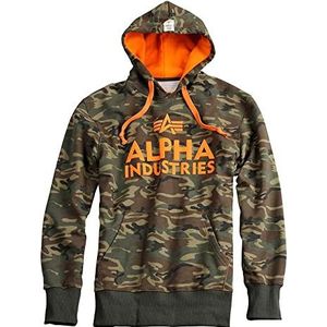 Alpha Industries Foam Print Hoody voor heren Woodl.-Camo 5XL