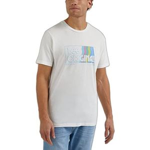 Lee T-shirt voor heren, beige, XL