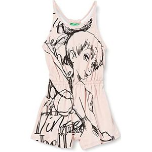 United Colors of Benetton Trainingspak 3BVXCT003, 3V5-roze, XS meisje