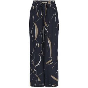 JDY - Jdypepper Mw Wide Pant - Dames Broek - Dark Sapphire - Losse Pasvorm