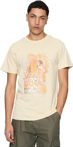 MERCHCODE Uniseks T-shirt, zand, XXL